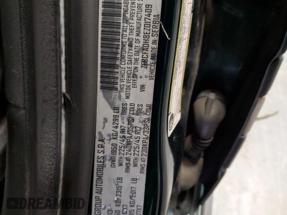 2014 FIAT 500L Trekking z VIN ZFBCFADH8EZ017409, wystawiony jako Copart lot #52185075 z przebiegiem 142 766 mil mil oraz Szkoda całkowita • Salvage title. Historia ofert i sprzedaży dostępna na DreamBid. Obrazek 14.