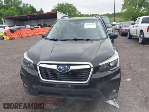 2021 Subaru Forester Premium with VIN JF2SKAJC7MH565601, listed as a IAAI auction lot 42202360 with 85,792 mi miles and . Bid and sale history available at DreamBid. Image 12.