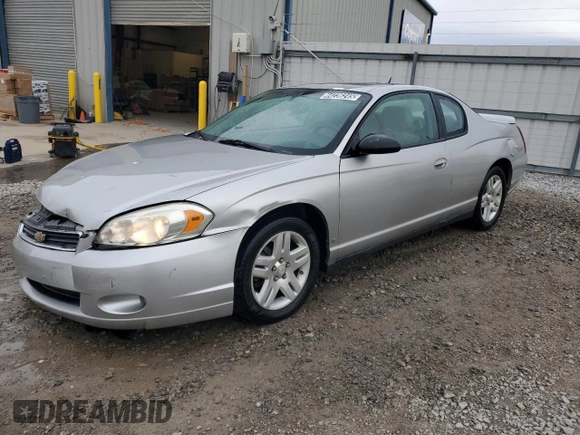 2006 Chevrolet Monte Carlo LT 3.9L z VIN 2G1WK151569412773, wystawiony jako Copart lot #44236245 z przebiegiem 274 586 mil mil oraz Szkoda całkowita • Salvage title. Historia ofert i sprzedaży dostępna na DreamBid. Obrazek 1.
