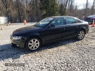 2010 Audi A4 2.0T Premium with VIN WAUBFAFL2AN063830, listed as a Copart auction lot 49152945 with 186,672 mi miles and Salvage Title. Bid and sale history available at carsss.com. Image 1.