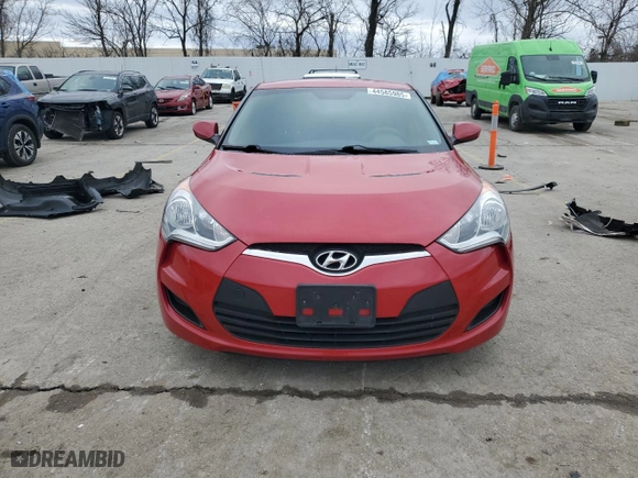 2015 Hyundai Veloster with VIN KMHTC6AD4FU229741, listed as a Copart auction lot 44585985 with 124,790 mi miles and Clean Title. Bid and sale history available at carsss.com. Image 5.