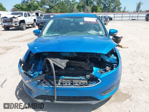 2016 Ford Focus SE with VIN 1FADP3F26GL350240, listed as a IAAI auction lot 41997300 with 84,871 mi miles. Bid and sale history available at carsss.com. Image 12.