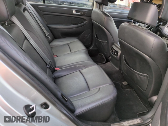 2013 Hyundai Genesis 3.8L with VIN KMHGC4DD2DU241126, listed as a Copart auction lot 74201064 with 150,659 mi miles and Non Repairable. Bid and sale history available at carsss.com. Image 10.