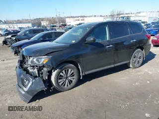 2017 Nissan Pathfinder SV with VIN 5N1DR2MM2HC693059, listed as a IAAI auction lot 41584629 with 112,379 mi miles. Bid and sale history available at carsss.com. Image 20.