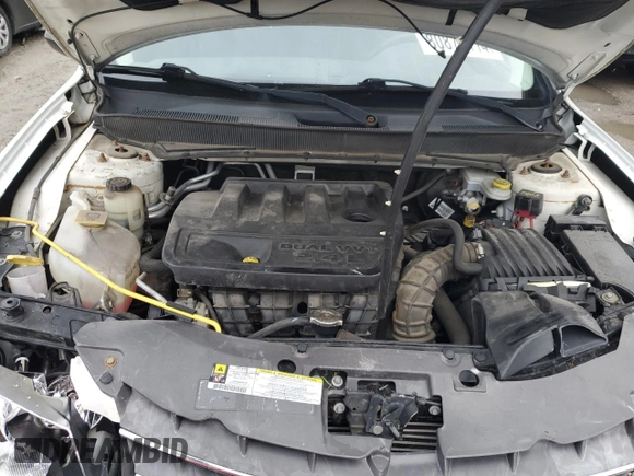 2010 Chrysler Sebring Touring with VIN 1C3CC4FB7AN112467, listed as a Copart auction lot 80875114 with 128,874 mi miles and Salvage Title. Bid and sale history available at carsss.com. Image 13.