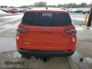 2018 Jeep Compass Sport with VIN 3C4NJCAB3JT123574, listed as a Copart auction lot 72248734 with 88,990 mi miles and Salvage title. Bid and sale history available at DreamBid. Image 6.