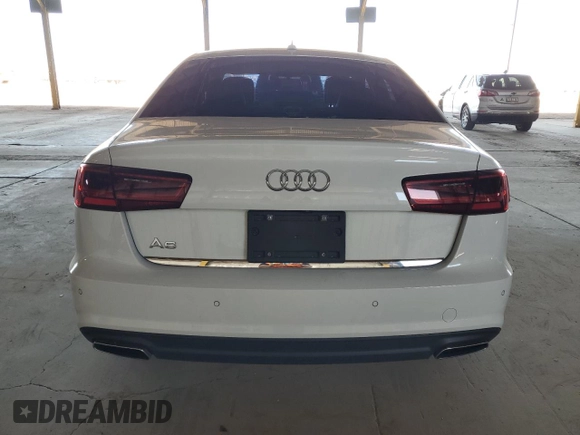 2017 Audi A6 Premium Plus with VIN WAUD8AFC8HN092536, listed as a Copart auction lot 62597345 with 97,570 mi miles and Salvage title. Bid and sale history available at DreamBid. Image 6.