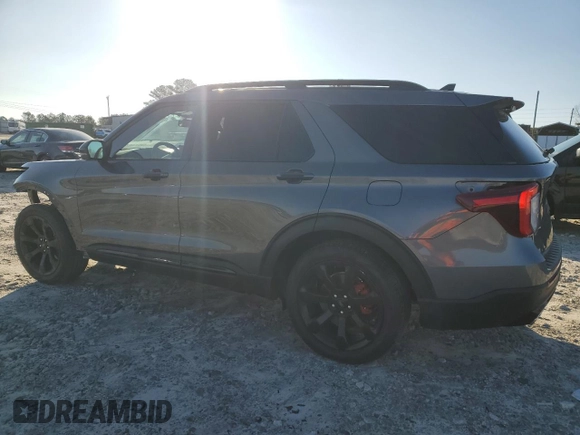 2023 Ford Explorer ST with VIN 1FM5K8GCXPGB80518, listed as a Copart auction lot 49319805 with 4,171 mi miles and Salvage Title. Bid and sale history available at carsss.com. Image 2.
