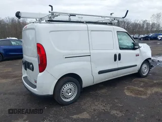2022 Ram ProMaster City Cargo Tradesman with VIN ZFBHRFAB4N6X34692, listed as a IAAI auction lot 41892398 with 54,507 mi miles. Bid and sale history available at carsss.com. Image 4.