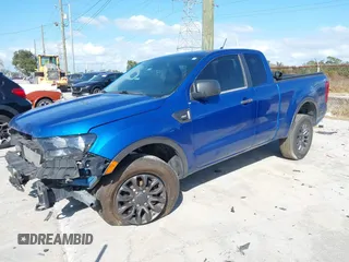 2019 Ford Ranger XL with VIN 1FTER1EH7KLB00663, listed as a IAAI auction lot 41118516 with 76,555 mi miles and . Bid and sale history available at DreamBid. Image 2.