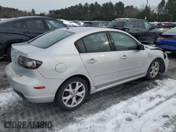 2007 Mazda 3 S Touring with VIN JM1BK324471680235, listed as a Copart auction lot 44908865 with 136,074 mi miles and Salvage Title. Bid and sale history available at DreamBid. Image 3.
