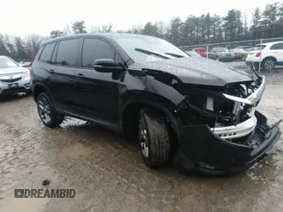 2023 Honda Passport EX-L with VIN 5FNYF8H51PB039076, listed as a IAAI auction lot 39156270 with Not Provided miles and . Bid and sale history available at carsss.com. Image 1.