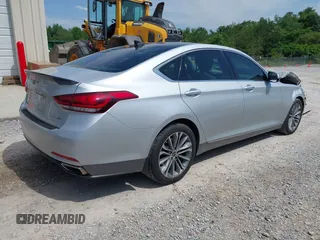 2017 Genesis G80 3.8L z VIN KMHGN4JE7HU168333, wystawiony jako IAAI lot #42267987 z przebiegiem 70 891 mil mil oraz . Historia ofert i sprzedaży dostępna na DreamBid. Obrazek 4.
