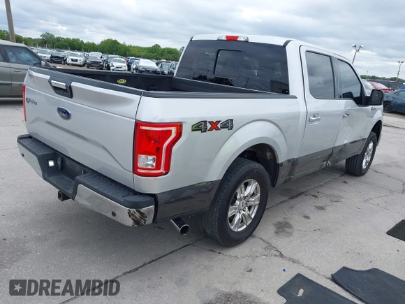 2015 Ford F-150 XLT with VIN 1FTEW1EP4FKE56578, listed as a IAAI auction lot 41977606 with 84,058 mi miles. Bid and sale history available at carsss.com. Image 4.
