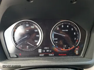 2019 BMW X1 xDrive28i with VIN WBXHT3C5XK3H35269, listed as a Copart auction lot 46409135 with 40,467 mi miles and Salvage Title. Bid and sale history available at carsss.com. Image 9.