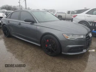2017 Audi A6 Competition Prestige with VIN WAUF3AFC3HN063663, listed as a Copart auction lot 37885364 with 83,470 mi miles. Bid and sale history available at carsss.com. Image 4.