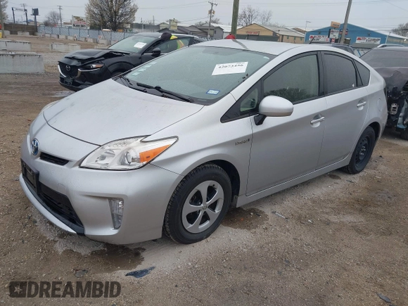 2013 Toyota Prius One with VIN JTDKN3DU7D1622829, listed as a IAAI auction lot 42073456 with 93,390 mi miles. Bid and sale history available at carsss.com. Image 17.