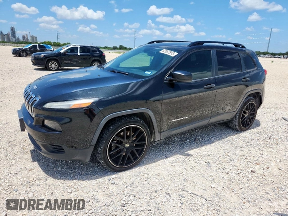 2016 Jeep Cherokee Sport z VIN 1C4PJLAS7GW273263, wystawiony jako Copart lot #62952895 z przebiegiem 98 786 mil mil oraz Szkoda całkowita • Salvage title. Historia ofert i sprzedaży dostępna na DreamBid. Obrazek 1.