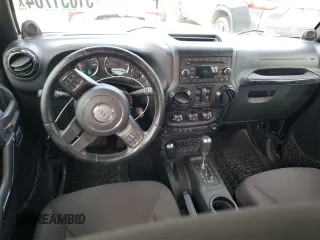 2014 Jeep Wrangler Unlimited Sport with VIN 1C4BJWDG6EL320381, listed as a Copart auction lot 51051704 with 163,127 mi miles and Salvage Title. Bid and sale history available at carsss.com. Image 8.