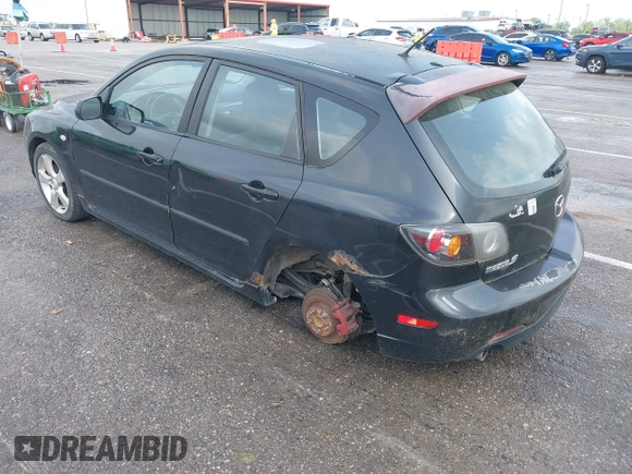 2004 Mazda 3 s with VIN JM1BK143341143439, listed as a IAAI auction lot 42121987 with 189,506 mi miles and . Bid and sale history available at DreamBid. Image 3.