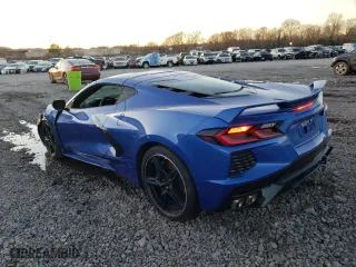 2020 Chevrolet Corvette 1LT with VIN 1G1Y62D48L5111129, listed as a Copart auction lot 71636922 with 25,397 mi miles. Bid and sale history available at carsss.com. Image 2.