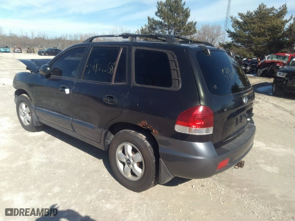 2006 Hyundai Santa Fe GLS with VIN KM8SC13E56U096895, listed as a IAAI auction lot 39109668 with 154,330 mi miles. Bid and sale history available at carsss.com. Image 3.