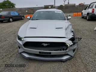 2019 Ford Mustang EcoBoost with VIN 1FA6P8THXK5196661, listed as a Copart auction lot 57685145 with 54,385 mi miles and Salvage title. Bid and sale history available at DreamBid. Image 5.