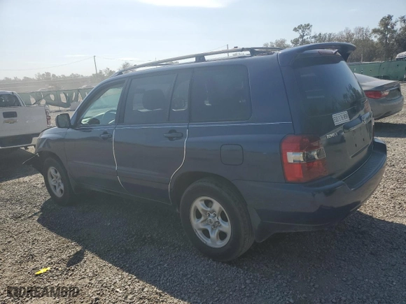 2007 Toyota Highlander with VIN JTEGD21A170160223, listed as a Copart auction lot 45591605 with 157,462 mi miles and Salvage Title. Bid and sale history available at carsss.com. Image 2.