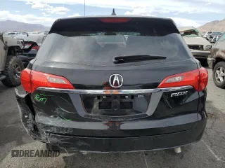 2014 Acura RDX Tech Pkg with VIN 5J8TB3H53EL001384, listed as a Copart auction lot 53322795 with 86,360 mi miles and Salvage Title. Bid and sale history available at carsss.com. Image 6.