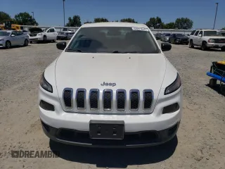 2016 Jeep Cherokee Sport z VIN 1C4PJMAB7GW269834, wystawiony jako Copart lot #63097645 z przebiegiem 30 703 mil mil oraz Szkoda całkowita • Salvage title. Historia ofert i sprzedaży dostępna na DreamBid. Obrazek 5.