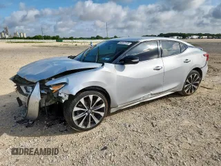 2017 Nissan Maxima SL with VIN 1N4AA6AP8HC379538, listed as a Copart auction lot 64047375 with 124,644 mi miles and Salvage title. Bid and sale history available at DreamBid. Image 1.