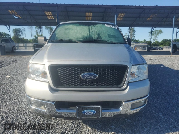 2005 Ford F-150 XL with VIN 1FTRF12W45NB13974, listed as a Copart auction lot 55701635 with 385,185 mi miles and Salvage title. Bid and sale history available at DreamBid. Image 5.