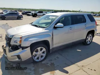 2017 GMC Terrain SLE with VIN 2GKALMEK6H6287252, listed as a Copart auction lot 52784165 with 135,945 mi miles and Clean Title. Bid and sale history available at carsss.com. Image 1.