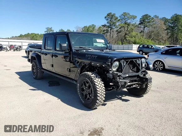 2021 Jeep Gladiator Willys with VIN 1C6HJTAG9ML592006, listed as a Copart auction lot 46604605 with 14,022 mi miles and Clean title. Bid and sale history available at DreamBid. Image 10.