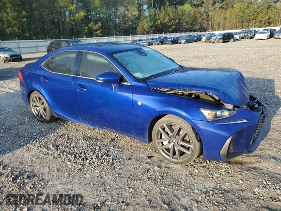 2020 Lexus IS 350 F Sport with VIN JTHGZ1E20L5017908, listed as a Copart auction lot 51281365 with 67,816 mi miles and Salvage title. Bid and sale history available at DreamBid. Image 4.