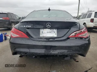 2018 Mercedes-Benz CLA 250 with VIN WDDSJ4EB5JN605679, listed as a Copart auction lot 39703874 with 77,536 mi miles and . Bid and sale history available at DreamBid. Image 6.
