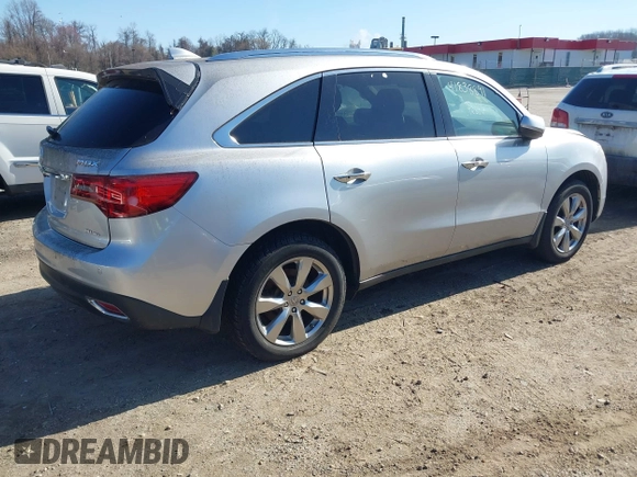 2014 Acura MDX Advance with VIN 5FRYD4H87EB038972, listed as a IAAI auction lot 41838819 with 145,587 mi miles and . Bid and sale history available at DreamBid. Image 4.