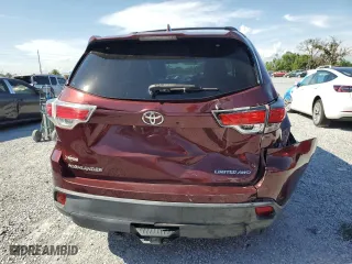 2015 Toyota Highlander Limited with VIN 5TDDKRFH4FS096900, listed as a Copart auction lot 51293595 with 171,517 mi miles and Salvage Title. Bid and sale history available at carsss.com. Image 6.