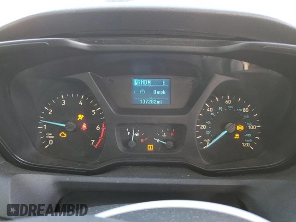 2016 Ford Transit Cargo with VIN 1FTBF4XG7GKA26157, listed as a Copart auction lot 84770754 with 137,282 mi miles and Salvage Title. Bid and sale history available at carsss.com. Image 9.