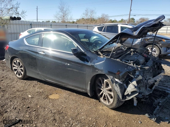 2013 Honda Accord Cpe EX-L with VIN 1HGCT2B87DA005345, listed as a Copart auction lot 41916585 with NaN miles and Salvage Title. Bid and sale history available at carsss.com. Image 4.
