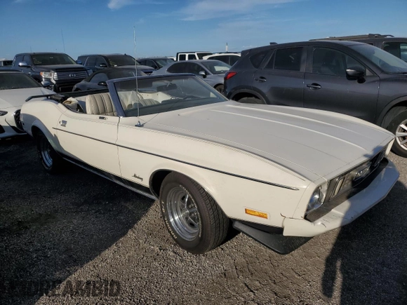 1973 Ford Mustang с VIN 3F03H257970, выставлен на аукционе Copart как лот 76169144 с пробегом 70 749 миль миль и Списание • Salvage title. История ставок и продаж доступна на DreamBid. Изображение 4.
