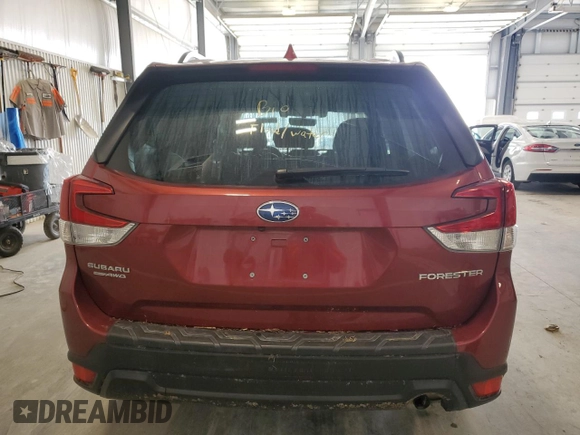 2020 Subaru Forester Premium with VIN JF2SKAJC6LH483745, listed as a Copart auction lot 55135545 with 51,015 mi miles and Salvage title. Bid and sale history available at DreamBid. Image 6.