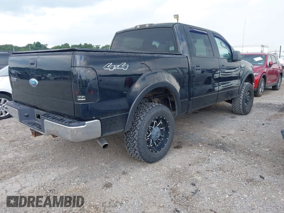 2006 Ford F-150 XLT with VIN 1FTPW14526FB54126, listed as a IAAI auction lot 42696859 with 161,715 mi miles and . Bid and sale history available at DreamBid. Image 4.