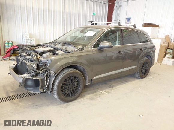 2019 Audi Q7 Premium Plus z VIN WA1LAAF7XKD045120, wystawiony jako IAAI lot #42426678 z przebiegiem 97 205 mil mil oraz . Historia ofert i sprzedaży dostępna na DreamBid. Obrazek 18.