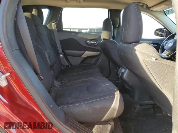 2017 Jeep Cherokee Latitude with VIN 1C4PJMCS8HW657864, listed as a Copart auction lot 89151365 with 81,549 mi miles and Salvage title. Bid and sale history available at DreamBid. Image 11.