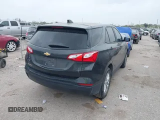 2021 Chevrolet Equinox LS with VIN 2GNAXHEV7M6152848, listed as a IAAI auction lot 41765165 with 74,659 mi miles. Bid and sale history available at carsss.com. Image 4.