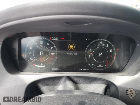 2019 Jaguar F-Pace S с VIN SADCM2FV6KA367681, выставлен на аукционе Copart как лот 69754324 с пробегом 62 543 миль миль и Списание • Salvage title. История ставок и продаж доступна на DreamBid. Изображение 9.