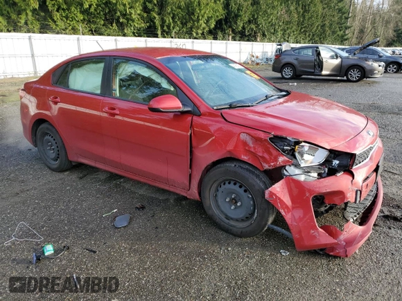 2019 Kia Rio S with VIN 3KPA24AB0KE207732, listed as a Copart auction lot 41453155 with 35,639 mi miles and Salvage Title. Bid and sale history available at carsss.com. Image 4.