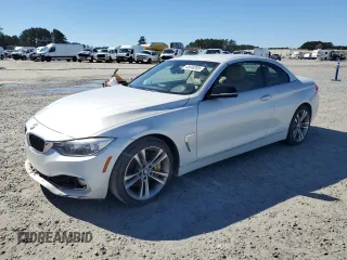 2015 BMW 4 Series 435i with VIN WBA3T3C57FP738646, listed as a Copart auction lot 45648395 with 90,791 mi miles and Clean Title. Bid and sale history available at carsss.com. Image 1.
