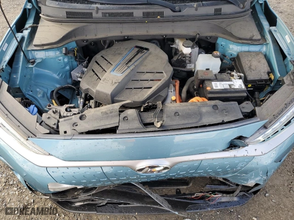 2019 Hyundai Kona Electric Ultimate with VIN KM8K53AG7KU053826, listed as a Copart auction lot 80148764 with 32,489 mi miles and Salvage Title. Bid and sale history available at carsss.com. Image 12.